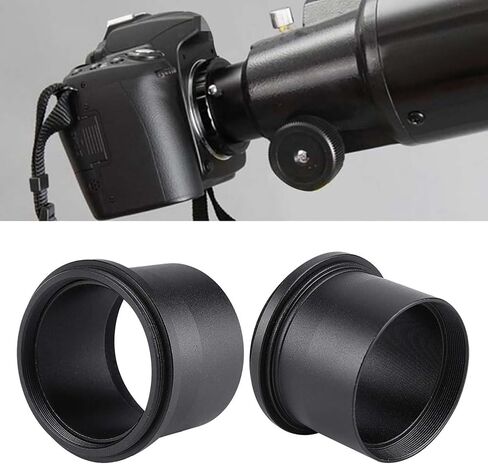 2 Inch to M48*0.75 Astronomic Telescope Eyepiece Lens Adapter Ring for Telescope, Fully Threaded Inside, Tring Use on Camera, Female Thread for Filters in Saudi Arabia