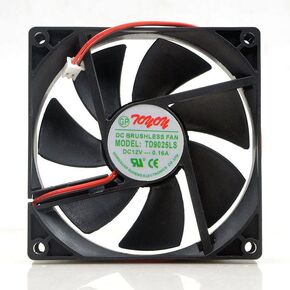 ل TD9025LS 9025 مروحة 12 فولت 0.16A 9 سنتيمتر 90 مللي متر مروحة التبريد in Kuwait