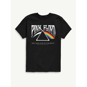 Old Navy Pink Floyd Dark Side Of The Moon Short Sleeve T-Shirt For Boys - Black in Kuwait