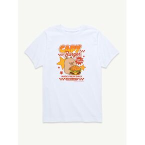 Old Navy CapyFun Capyburger Restaurant Short Sleeve T-Shirt For Toddler - White in Kuwait