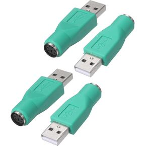 PS/2 to USB Adapter PS/2 Female to USB A Male Green in Saudi Arabia