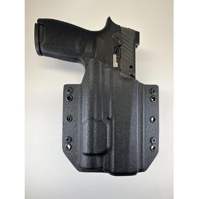 حافظة Kydex OWB سوداء متوافقة مع Sig Sauer P320 بالحجم الكامل Streamlight TLR-1، TLR-1 HL in Kuwait