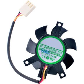 DFB401012L DC12V 0.6W Diameter 37mm Hole Pitch 35x35x27mm 3pin Soft Router Cooling Fan in Kuwait