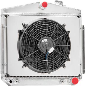 4 Row Radiator Shroud Fan For Chevy Bel Air Small Big Block 55-57 in Saudi Arabia