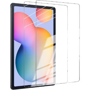2-Pack Screen Protector for Samsung Galaxy Tab S6 Lite [10.4 Inch] (2024/2022/2020)(SM-P620/P625/P613/P619/P615/P610), Tempered Glass Film, HD, Anti-Scratch, 9H Hardness, Case Friendly in Saudi Arabia