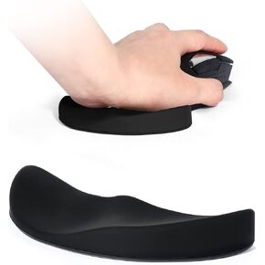 Ergonomic Mouse Wrist Rest Support,Gliding Wrist Pad Sliding Wrist Palm Rest that Moves with Mouse,Soft Memory Foam Pain Relief & Release Pressure On Hands for Office Work, Gaming, Coding Wrist-Left in Saudi Arabia