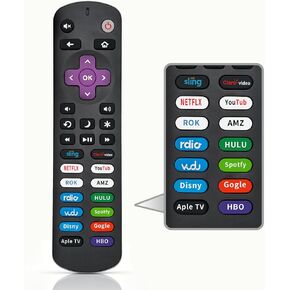 بديل لجهاز التحكم عن بعد Roku TV، 14 اختصار تطبيق، لا يتطلب أي إعداد in Kuwait
