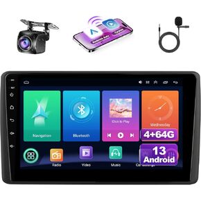 9 inch Car Radio for for Ford F150 1997-2003 IPS Touchscreen Android 13 Stereo with Wireless CarPlay Android Auto, 4+64G GPS Navigation Bluetooth Backup Camera Steering Wheel Control in Saudi Arabia