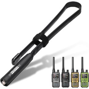 UV-5R MINI Antenna Dual Band 144/430MHz 18.89 inch Foldable CS Tactical SMA Female Ham Radio Antenna for Baofeng UV-5R MINI UV-5G MINI Handheld Ham Two Way Radio Walkie Talkie in Saudi Arabia