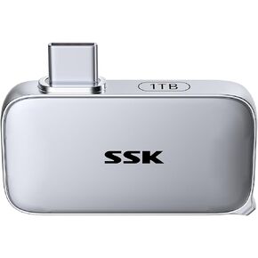 SSK USBC Drive 512GB Portable SSD External Solid State Drive Up to 1050MB/s in Saudi Arabia