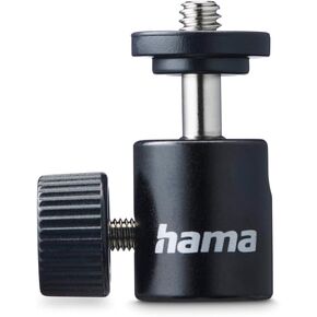 Ball Head for Tripods, 38 mm Height, for 1/4 Inch Thread, Diameter 20 mm, Black in Saudi Arabia