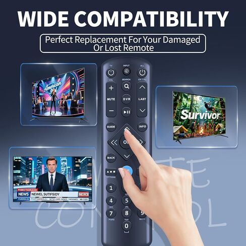 URC1160 Replacement for Spectrum Smart TV Backlit Remote Control in Saudi Arabia