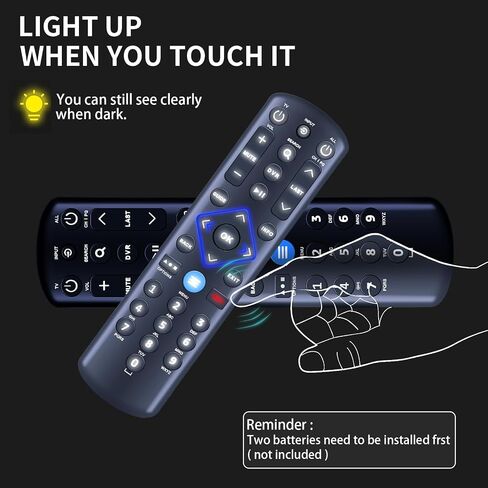URC1160 Replacement for Spectrum Smart TV Backlit Remote Control in Saudi Arabia
