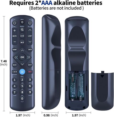 URC1160 Replacement for Spectrum Smart TV Backlit Remote Control in Saudi Arabia