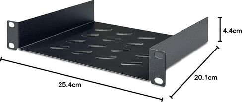 Digitus DN-10-TRAY-2-B Rack Accessory Shelf, 20 x 25.4 x 4.4 cm in Saudi Arabia