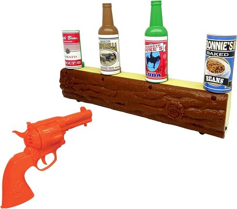Dragon-i: Wild West Gunslinger - Log Target Toy Shooting Game Set, Infra-Red Beam, 20' Range, Shot-Ricochet Sounds, Food & Drink Can Targets, Kids 3+ in Saudi Arabia