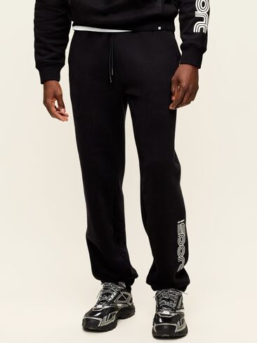 Old Navy Baseline Fleece Jogger Sweatpants - Black Jack in Kuwait