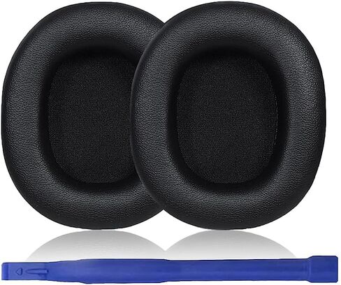 Aiivioll Replacement Ear Pads Compatible with ATH-SR30BT Headphone, Over-Ear Headphones Ear Pads, Protein Leather Ear Pads Repair Parts(Black) in Saudi Arabia