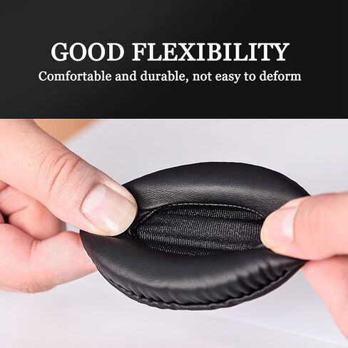 Aiivioll Replacement Ear Pads Compatible with ATH-SR30BT Headphone, Over-Ear Headphones Ear Pads, Protein Leather Ear Pads Repair Parts(Black) in Saudi Arabia
