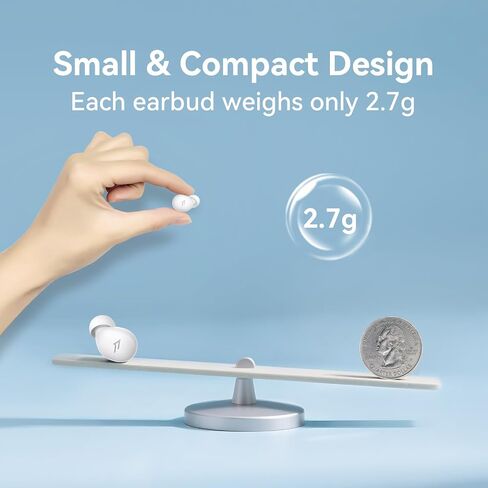 1MORE Noise Cancelling Earbuds for Sleep, Mini Sleep Headphones in Saudi Arabia