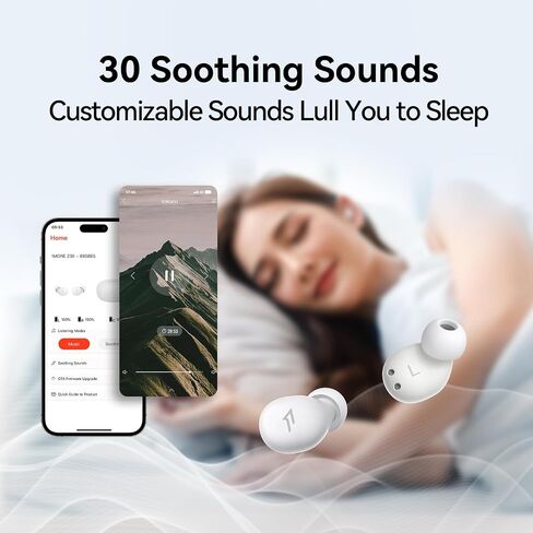1MORE Noise Cancelling Earbuds for Sleep, Mini Sleep Headphones in Saudi Arabia
