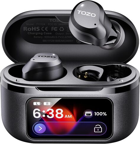 TOZO NC9 Pro Active Noise Cancelling Wireless Earbuds, LDAC Hi-Res Audio in Saudi Arabia