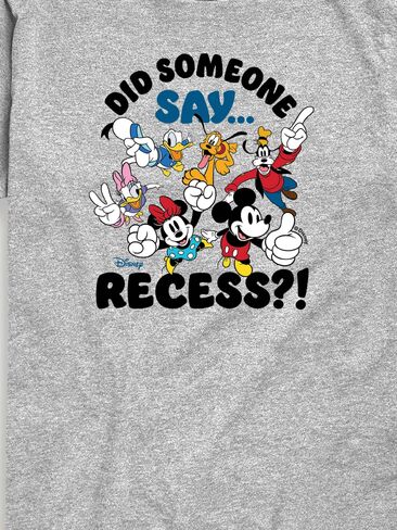 تي شيرت Old Navy Disney Did Someone Say Recess قصير الأكمام للأطفال الصغار - ATHLETIC Heather in Kuwait
