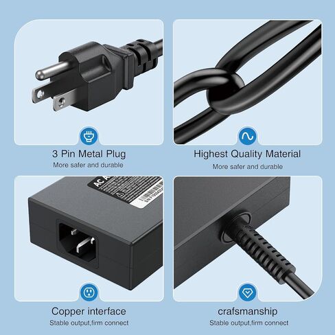 240W USB Tip Charger Compatible with MSI Raider GE76 GE66, Vector GP76 GP66, Stealth GS77, Katana 15 17, Creator Pro Z16P Z17, A20-240P2A A240A007P S93-0409410-C54 Laptop Power Adapter Cord in Saudi Arabia