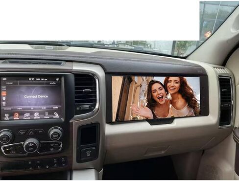 ASVEGE 17inch Passenger Screen for Dodge Ram 1500 2500 3500 2013-2018 in Saudi Arabia