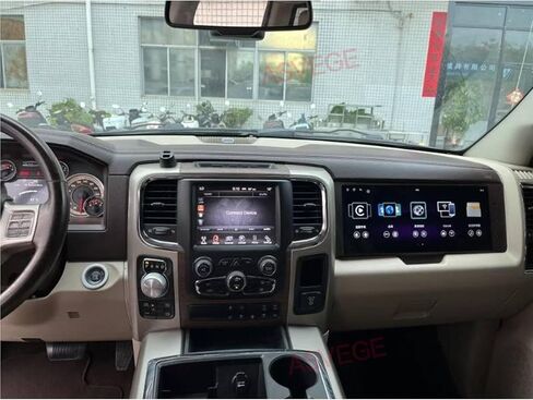 ASVEGE 17inch Passenger Screen for Dodge Ram 1500 2500 3500 2013-2018 in Saudi Arabia