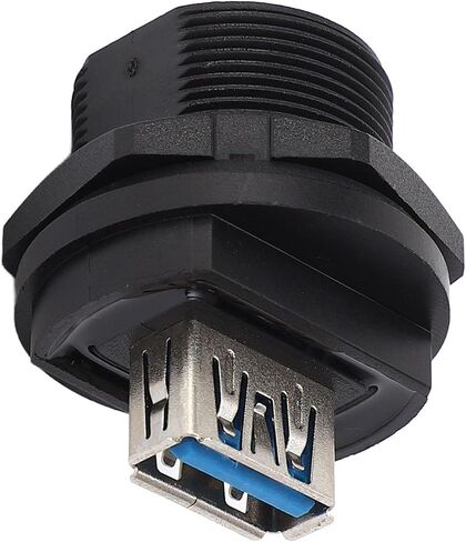 Mingzhe USB 3.0 Double Head Female Socket, PBT Housing in Saudi Arabia