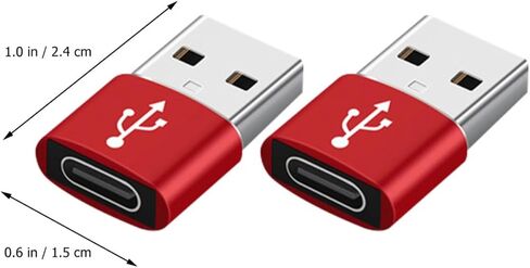 5pcs USB C to 3.0 Converter Aluminum Alloy Adapter for Phone Laptop in Saudi Arabia
