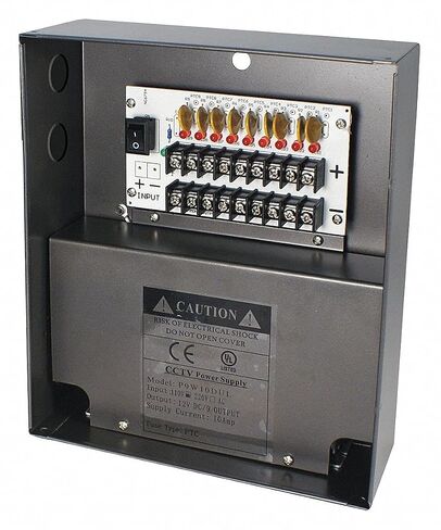 Speco Technologies Camera Power Supply, 110VAC 50/60 Hz in Saudi Arabia