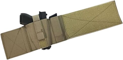 حافظة مسدس للكاحل من Safestcarry مع حافظة ماج - حافظة مسدس حمل مخفية CCW فوق الحذاء، لون زيتوني عسكري in Kuwait
