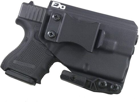FDO Industries (Formerly Fierce Defender IWB Kydex Holster Compatible with Glock 26 w/ TLR6 -The Paladin Series -Made in USA- in Saudi Arabia