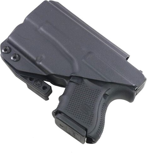 FDO Industries (Formerly Fierce Defender IWB Kydex Holster Compatible with Glock 26 w/ TLR6 -The Paladin Series -Made in USA- in Saudi Arabia