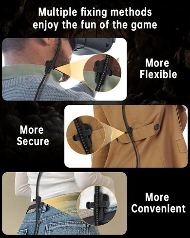 LDLrui VR Link Cable 16FT (5M), PD3.0 Fast Charging-Unlimited Playtime, USB 3.0 to USB-C 5Gbps, for Meta Quest 3/2/Pro & Pico 4, PC VR Cable with Clip, Steam VR & Oculus Compatible in Saudi Arabia