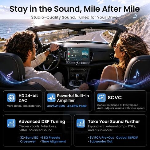 ATOTO S8L 10.1" AI Android Double Din Car Stereo, 4G LTE, 4G+64G Car Radio in Saudi Arabia