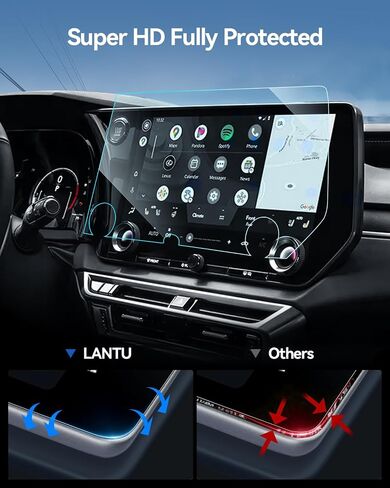 RX 350 Screen Protector for 2023 2024 2025 2026 Lexus RX350 & TX350 Accessories 14" Tempered Glass GPS Navigation Touchscreen Protector for RX 350/350h/500h & 2024 2025 2026 TX 350/500h HD Clear in Saudi Arabia