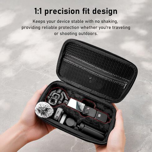 CYNOVA Carrying Case for Osmo Pocket 4P Accessories, Portable Storage Bag in Saudi Arabia