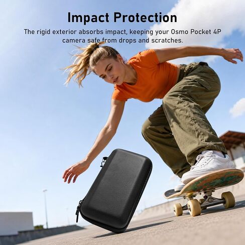 CYNOVA Carrying Case for Osmo Pocket 4P Accessories, Portable Storage Bag in Saudi Arabia