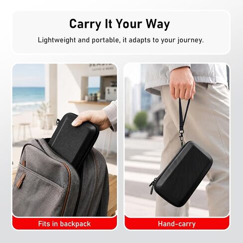 CYNOVA Carrying Case for Osmo Pocket 4P Accessories, Portable Storage Bag in Saudi Arabia