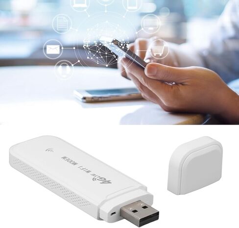 4G LTE USB Portable Router Professional High Speed Stable Wireless Network Router for Home Travelling Office European Coverage ABS Material Compact Size in Saudi Arabia