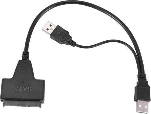 USB 2.0 to SATA Adapter for 2.5/3.5 Inch HDD SSD Desktop Laptop in Saudi Arabia