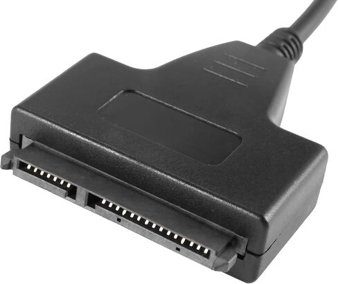 USB 2.0 to SATA Adapter for 2.5/3.5 Inch HDD SSD Desktop Laptop in Saudi Arabia