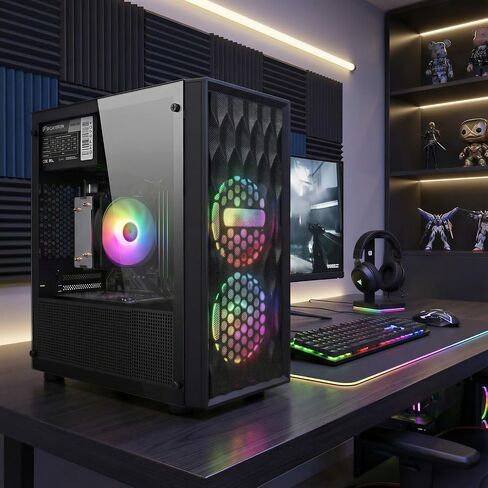 STGAubron Gaming PC Desktop,Core i5-9400F,RX 580 8G,16G DDR4,512G SSD in Saudi Arabia