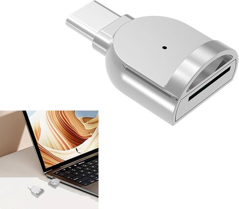 Secure Metal Type C to Memory Card Reader for Seamlessly Photo Video Import from Cameras to Phones Metal USB C Lin in Saudi Arabia
