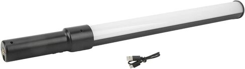 LED Light Stick Wand 8W Handheld Video Light, 5 Colors 3 Effects, Type C Rechargeable Photography Lighting for Portrait Cam in Kuwait