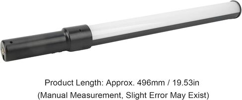 LED Light Stick Wand 8W Handheld Video Light, 5 Colors 3 Effects, Type C Rechargeable Photography Lighting for Portrait Cam in Kuwait