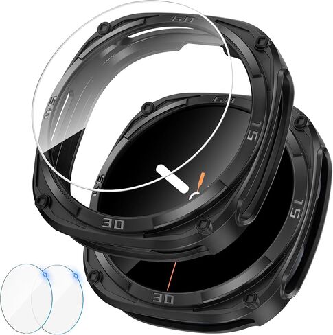 Goton for Galaxy Watch 9 & 8 Case with Screen Protector 40mm in Saudi Arabia